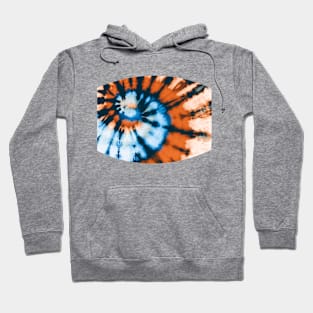 Pumpkin Fall Tie Dye Swirl Hoodie